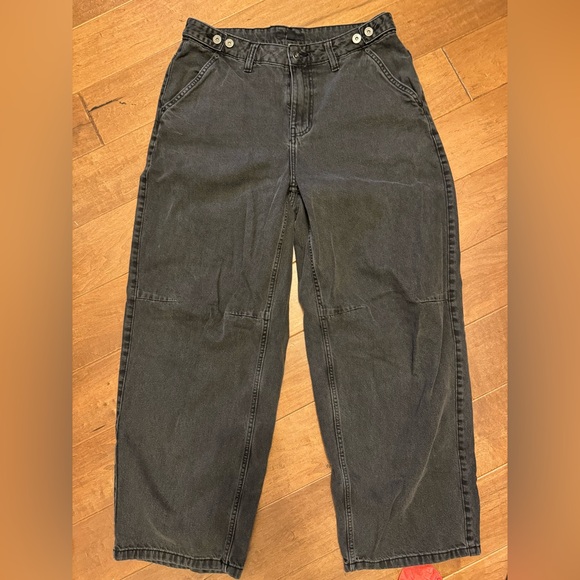 Vans Denim - Vans Women’s Charcoal Baggy Jeans | Size 29 | VGUC